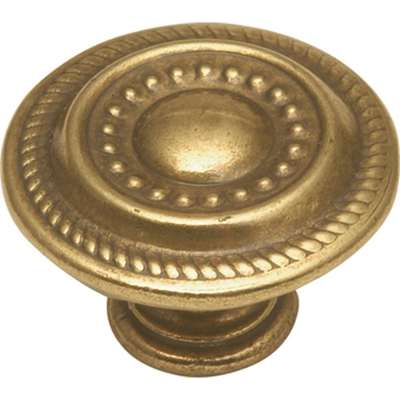 Hickory Hardware P8196-LP 1-1/4-Inch Manor House Cabinet Knob, Lancaster Hand Polished