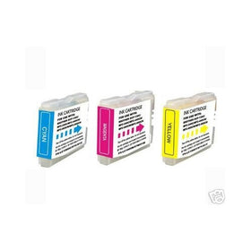 Brother LC51 Compatible Color 3 Pack Ink Cartridges for MFC 230C 240C 350C 440CN 465CN 3360C 5460CN 5860CN 665CW 685CW 845CW 885CW
