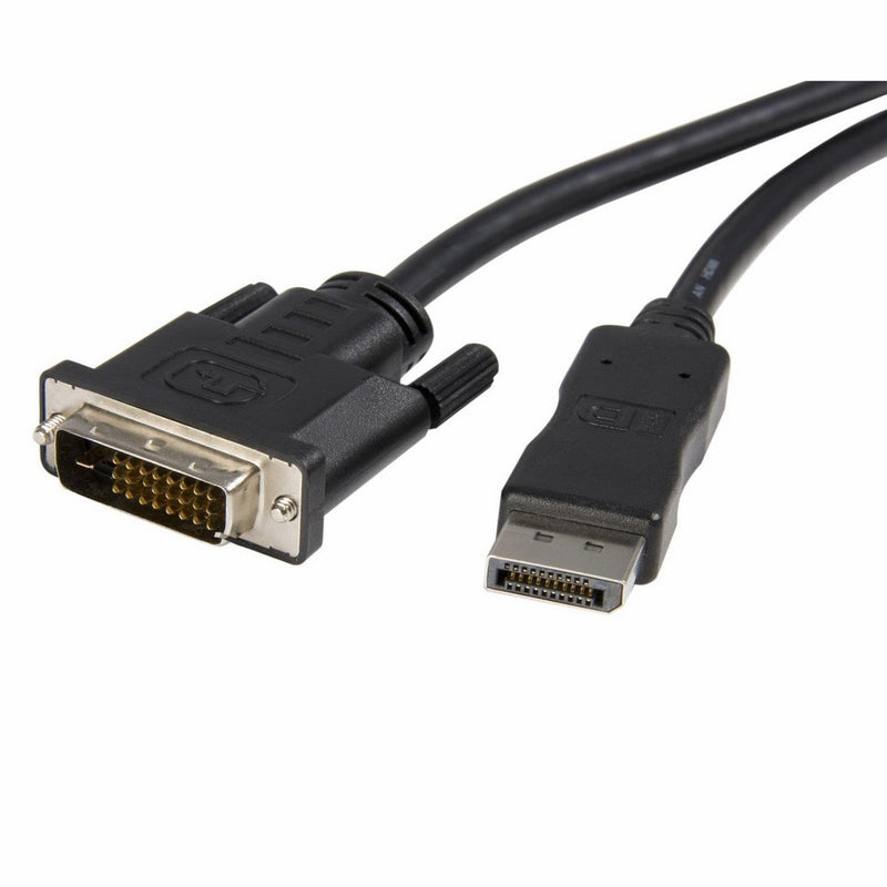 StarTech.com DP2DVIMM10 10-Feet DisplayPort to DVI Video Adapter Converter Cable - M/M