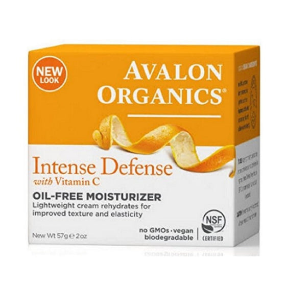 Avalon Organics Intense Defense Oil-Free Moisturizer, 2 Ounce