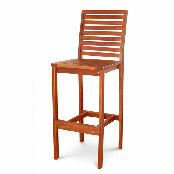 Vifah V495 Outdoor Wood Bar Chair