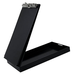 Saunders Black Recycled Aluminum Citation Holder – Eco-Friendly Office Supply, Corrosion Resistant, Lightweight Clipboard. Stationery Supplies