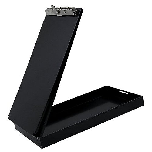 Saunders Black Recycled Aluminum Citation Holder – Eco-Friendly Office Supply, Corrosion Resistant, Lightweight Clipboard. Stationery Supplies