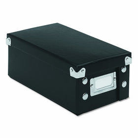 Snap-N-Store 3x5 Index Card Box, Black (SNS01573)