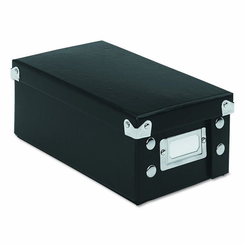 Snap-N-Store 3x5 Index Card Box, Black (SNS01573)