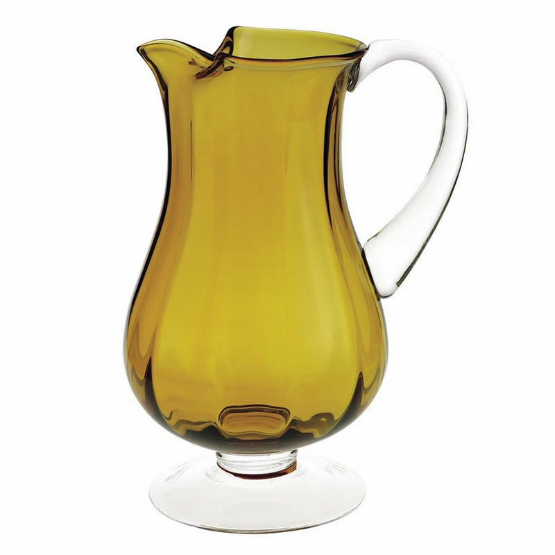 Badash Amber Pitcher h11"-54 oz. Impressions