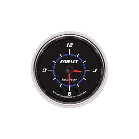 Auto Meter 6185 Cobalt 2" Analog Illuminated Clock Gauge