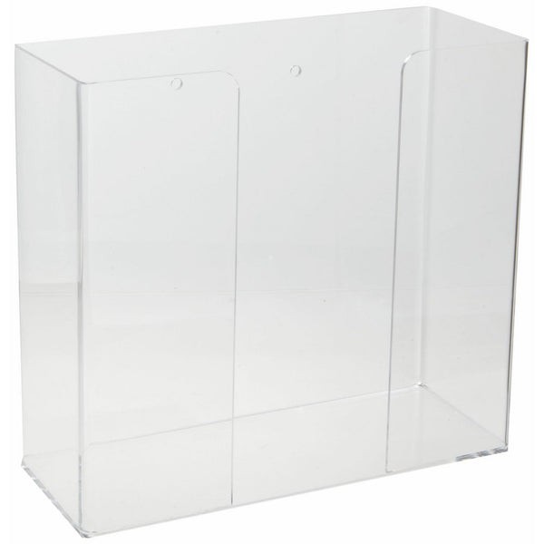 Brady GD02 Plastic Acrylic Glove Dispenser with Double Box, Clear, 10.93" W, 10" H, 4.12" D