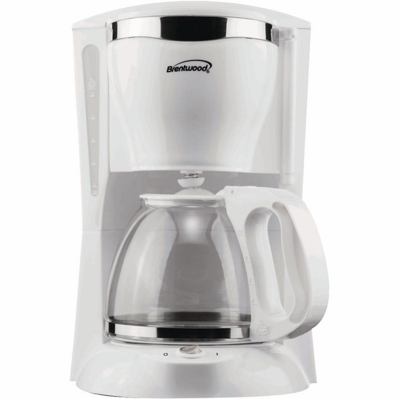 Brentwood TS-216 Appliances 12 Cup Coffee Maker, White