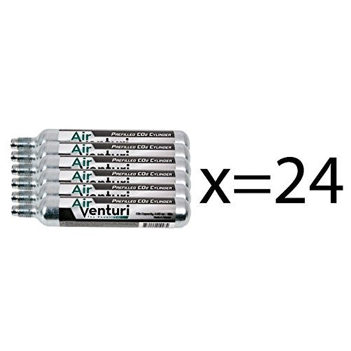 Air Venturi 90g CO2 Cylinder Bulk Pack, 24ct