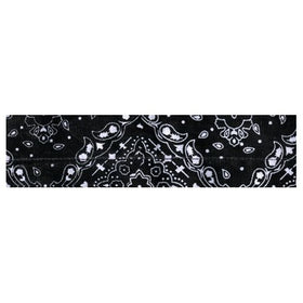 COOLDANNA, 100% COTTON, PAISLEY BLACK, Manufacturer: Zan Headgear, Manufacturer Part Number: DC101-AD, Stock Photo - Actual parts may vary.