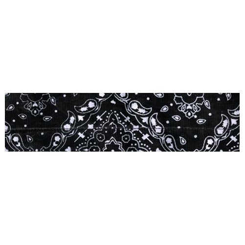 COOLDANNA, 100% COTTON, PAISLEY BLACK, Manufacturer: Zan Headgear, Manufacturer Part Number: DC101-AD, Stock Photo - Actual parts may vary.