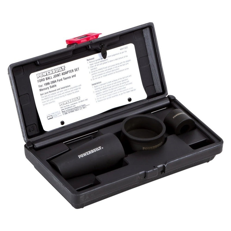 Powerbuilt 641322 Ball Joint Adapter Kit for Ford