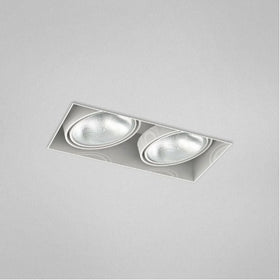 Eurofase TE222 2-Light PAR30 Trimless Multiple Recessed Light Fixture, White