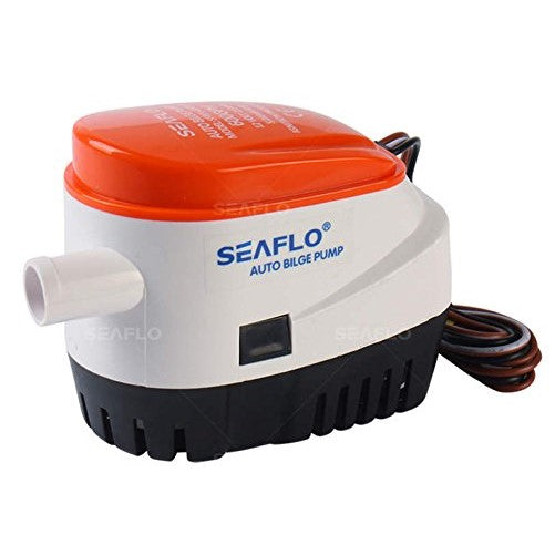 Seaflo Automatic Submersible Boat Bilge Water Pump 12v 750gph Auto with Float Switch