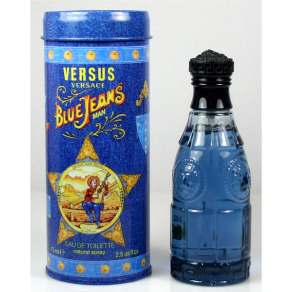 Versace Blue Jeans Eau De Toilette Spray 2.5 oz Male Cologne