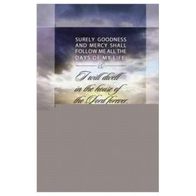 Bulletin-Funeral-Surely Goodness And Mercy