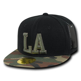 Nothing Nowhere Camo Visor City Cap, Los Angeles