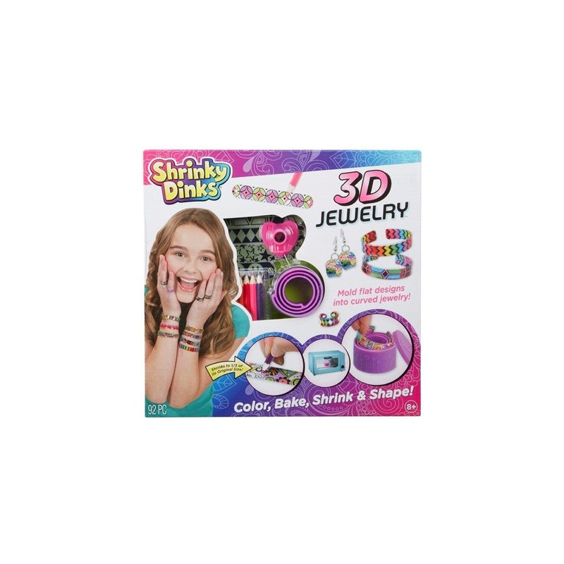 Shrinky Dinks Bake and Shape 3D Jewelry