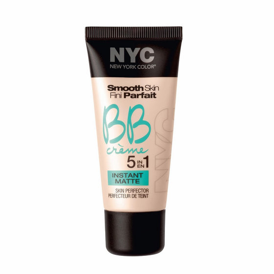 N.Y.C. New York Color BB Creme Foundation Matte, Light, 1 Fluid Ounce