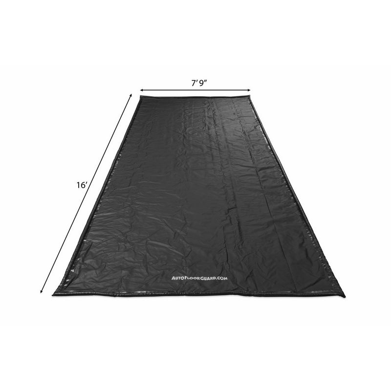 AutoFloorGuard Containment Mat (Black) for Snow, Mud, Rain (7ft 9in x 16 ft)
