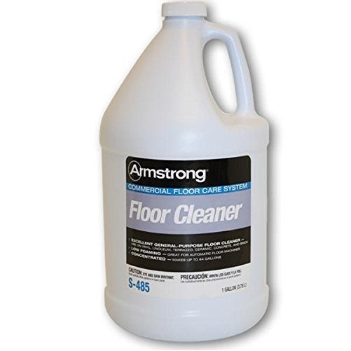 Armstrong S-485 Commercial Neutral No-Rinse Floor Cleanr - Gallon