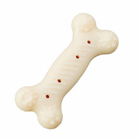 Ethical Pets Alert Nylon Bone Dog Toy, 5", Red