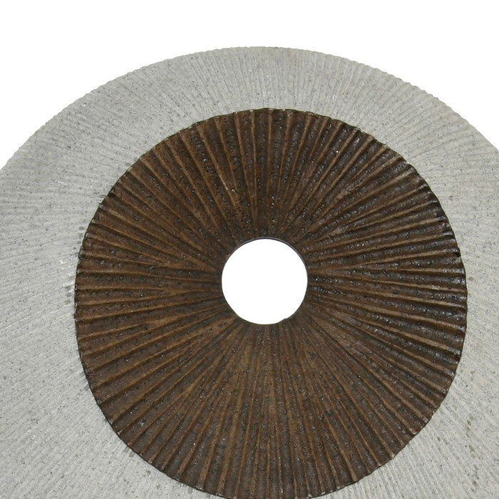 Round and Ribbed Double Layer Sandstone Wall Art, Large, Brown and Gray