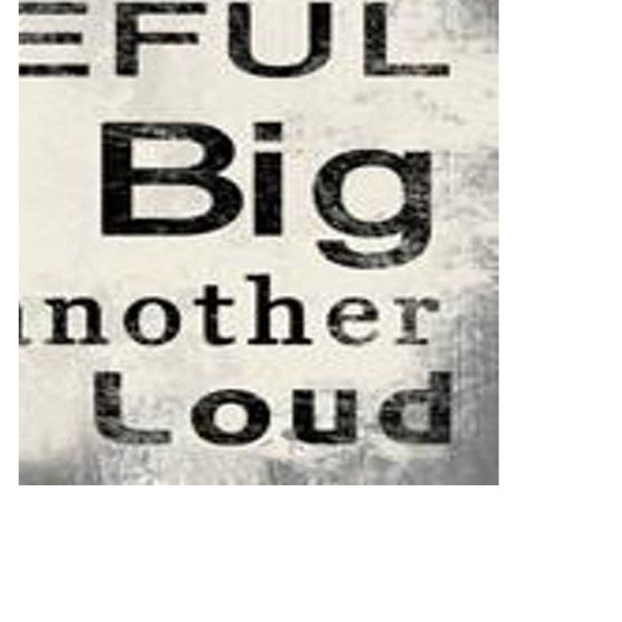 High Quality Canvas Print with Family Rules Quotes, Black & White
