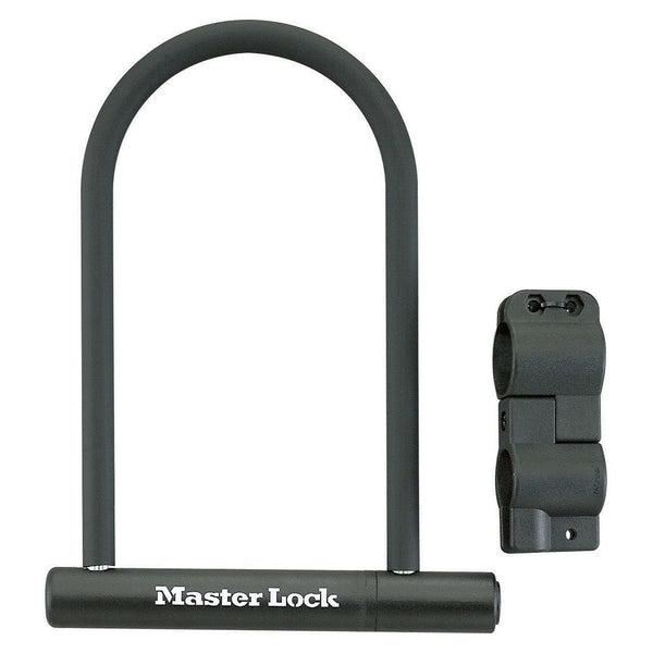 Master Lock 8184DSG U-Lock with Bracket, 8-1/4 Inch