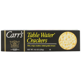 Carr's Table Water Crackers, 4.25 Ounce Package (Pack of 6)
