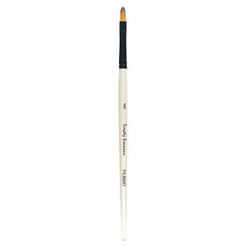 Simply Simmons Filbert Brush #6