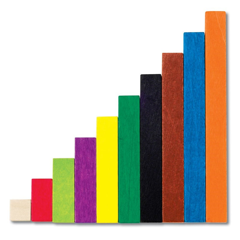 Learning Resources Cuisenaire Rods Introductory Set, 74 Rods