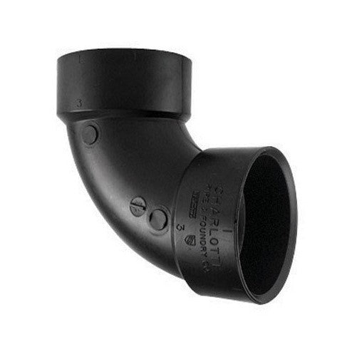 ELBOW 90 ABS DWV 2" HXH by CHARLOTTE MfrPartNo ABS003000800HA