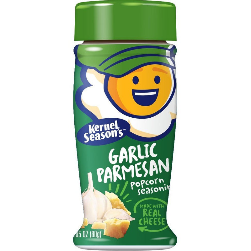 Kernel Season's Popcorn Seasoning, Parmesan & Garlic, 2.85 ounce (Pack of 6)