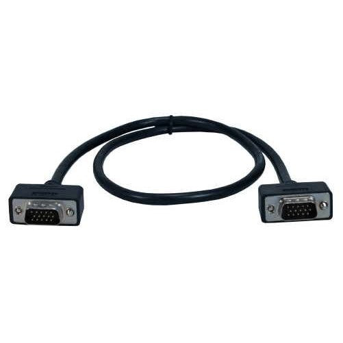 Viewmate Ultrathin VGA Cable - Male To Male- 10FT - Black