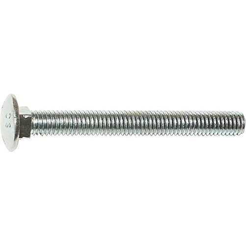 Bolt Carriage Zinc 1/2x8