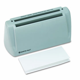 Martin Yale PREP6200 Desktop Letter Folder Hand-fed Machine, Gray, Folds 1 to 3 Sheets"