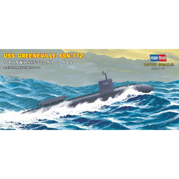 Hobby Boss USS Navy Greeneville Submarine SSN-772 Boat Model Building Kit