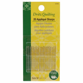 Dritz Applique Sharps Size 9, 20 Count