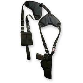 Bulldog Cases Deluxe Shoulder Harness with Holster and Ammo Pouch, Horizontal (Fits Most 1911 Style Autos)