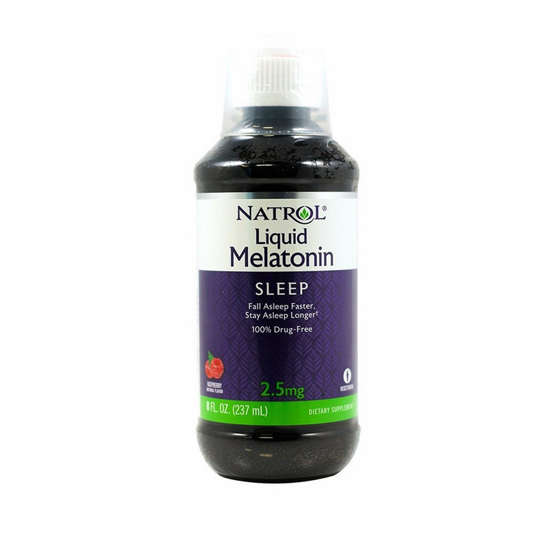 Natrol Melatonin 2.5 mg Liquid 8 oz (Pack of 3)