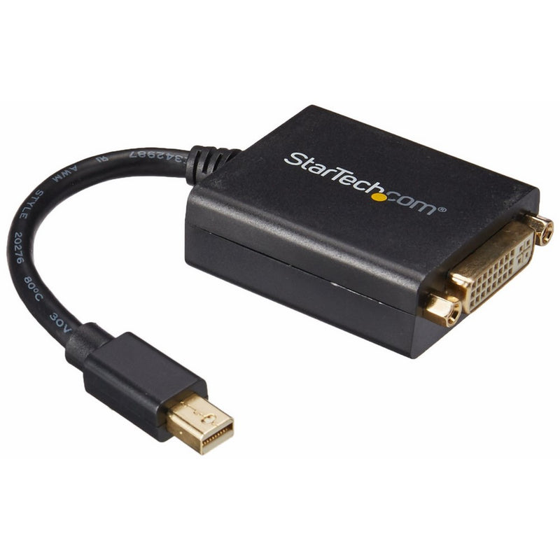 StarTech MDP2DVI Mini DisplayPort to DVI Adapter - 1920x1200-1080p - Dongle - Monitor Adapter - Mini DisplayPort Adapter - Mini DP to DVI