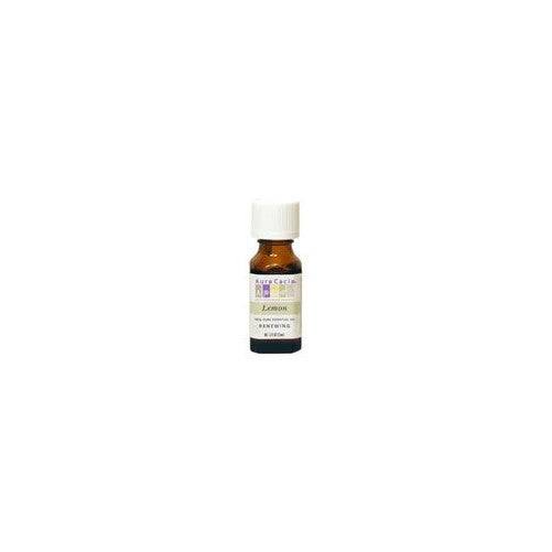 Aura Cacia, Lemon Organic Essential Oil .25 oz