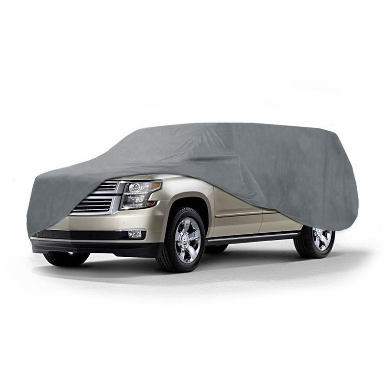 Coverking UVCSUV5I98 Universal Fit Car Cover for Extra Large SUV (Suburban, Excursion) - Triguard Light Weather Outdoor (Gray)