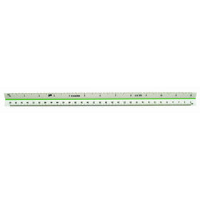 Helix Triangular Professional Engineer's Scale,12 Inch, 1 Scale (37187)