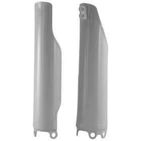 Polisport Fork Guards - White , Color: White 83920-1