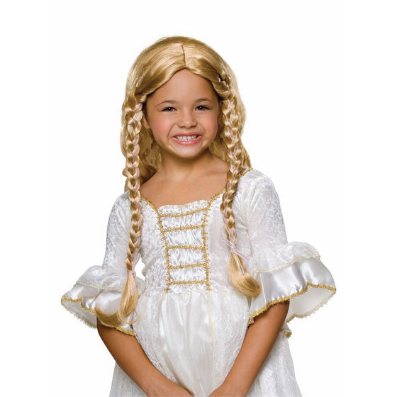 Rubie's Fairy Tale Princess Child's Costume Wig, Blonde