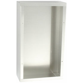 BUD Industries AC-408 Aluminum Chassis, 12" Length x 7" Width x 3" Height, Natural Finish