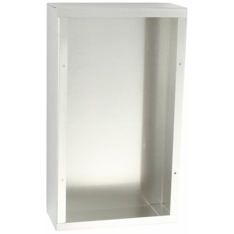 BUD Industries AC-408 Aluminum Chassis, 12" Length x 7" Width x 3" Height, Natural Finish